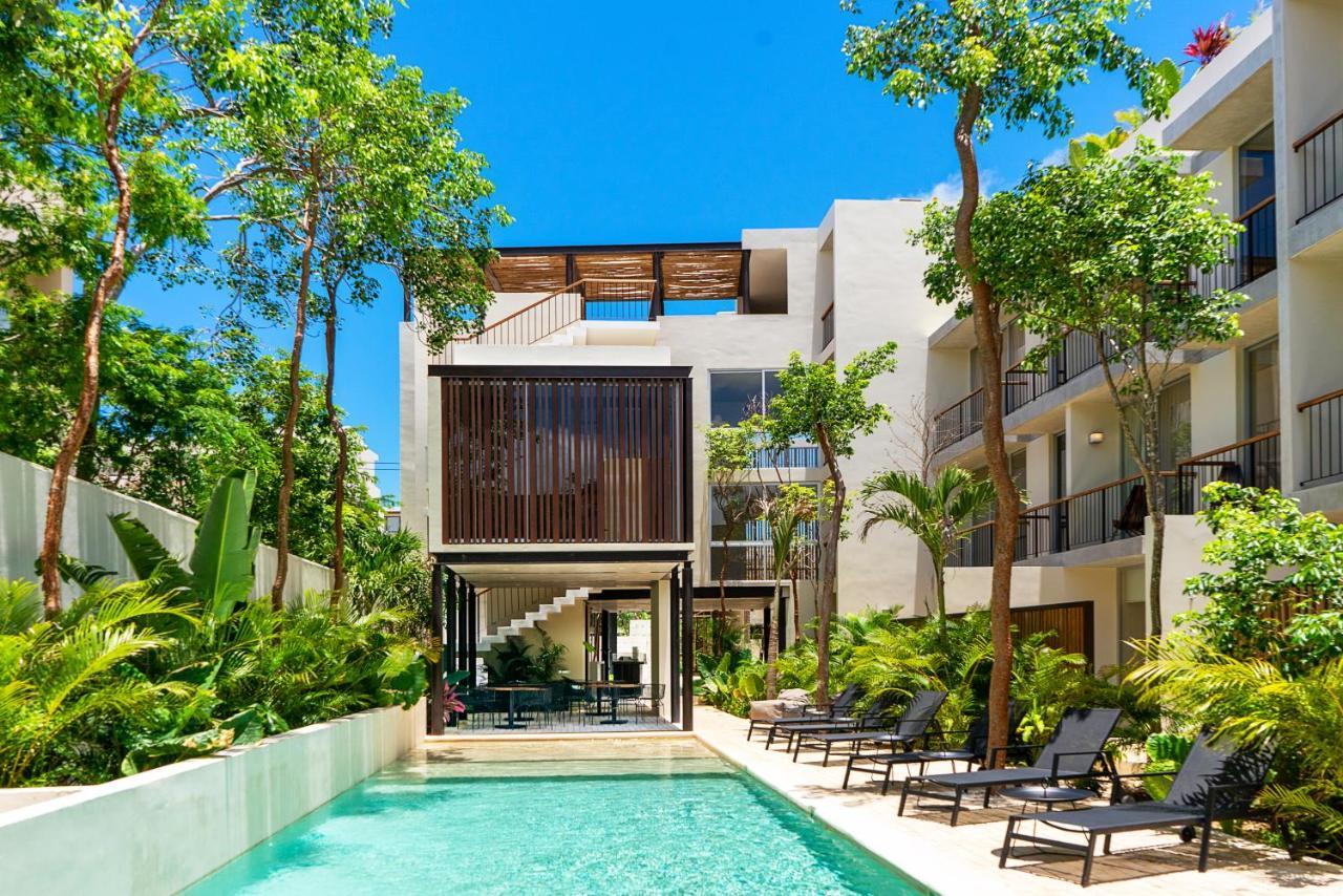 Private Pool For 4 In La Veleta Tulum - A103 Lägenhet Exteriör bild