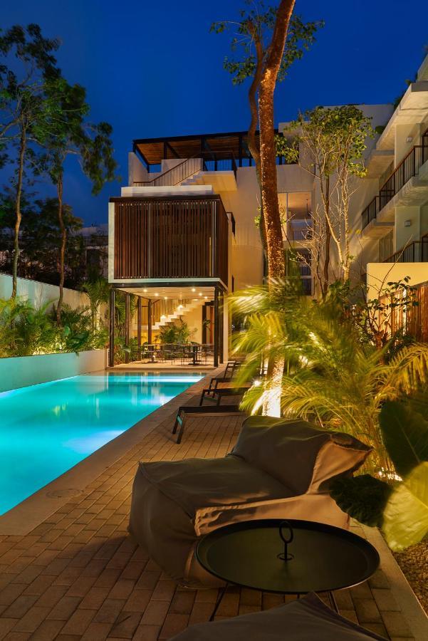 Private Pool For 4 In La Veleta Tulum - A103 Lägenhet Exteriör bild